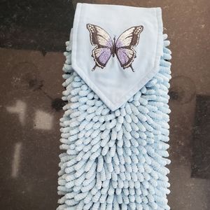 New Norwex Chenille Hand Towel, Butterfly